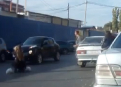 В Волгограде авторегистратор снял наезд на ребенка