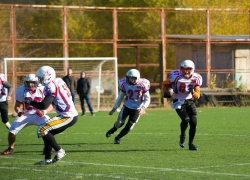 В Волгограде дождь и ветер не испугали «американских" футболистов