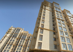 Элитный ЖК загорелся в центре Волгограда 