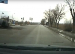 Страшная авария попала на видео в Волгограде