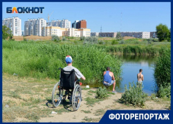 Печальная картина из строительного мусора и отходов в «Родниковой долине» попала в объектив волгоградского фотографа