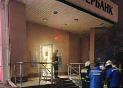 Салют запустили в Сбере в Волгограде 