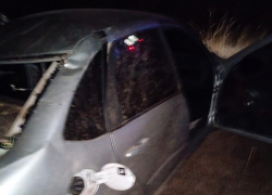 Водитель погиб после неудачного съезда с дороги под Волгоградом