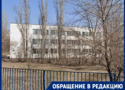 С убойной плесенью и падающими плафонами учатся дети в школе №6 Волгограда