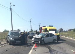 Три человека пострадали в крупном ДТП на камышинской трассе: момент аварии попал на видео