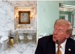 Новый унитаз Трампа и золоченая урна насмешили российских дизайнеров