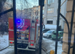 Мастерская художницы загорелась в центре Волгограда 