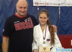 Спортсменка из Волгоградской области серебряный призер чемпионата России по каратэ