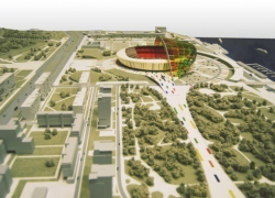 В Волгограде начались берегоукрепительные работы к ЧМ-2018