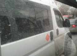 Маршрутка №3С задымилась в Волгограде 