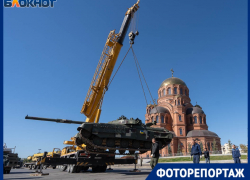 Трофейную технику НАТО с полей СВО привезли в Волгоград