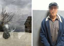 Опоздавший пассажир разбил лобовое стекло автобуса в Волгограде 