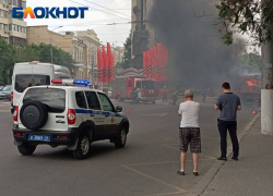 Названы первые детали ЧП с загоревшимся фургоном «Концессий» в Волгограде