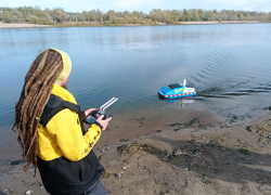 Водные дроны выпускают для слежки в Волгоградской области