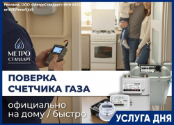Поверка бытовых счетчиков газа на дому 