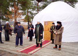 Типичную казахскую юрту установили в центре Волгограда