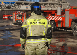 Страшный пожар в салоне ритуальных услуг заставил замереть в ужасе весь поселок под Волгоградом