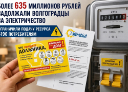 Более 635 миллионов рублей задолжали волгоградцы за электричество