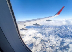 Сигнал срочности из-за нарушения работы  двигателя подал летящий в Волгоград самолет