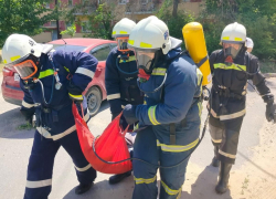 Взрыв на газопроводе отработали спасатели в Волгограде