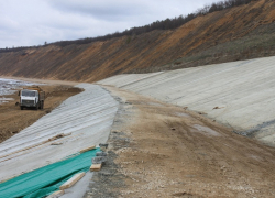 Укрепление берега Волги в Волгограде к ЧМ-2018 идет с опережением графика