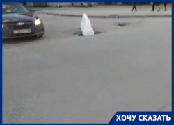 Результаты ямочного ремонта после многократных жалоб показал волгоградский активист 