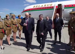 Что Александра Лукашенко удивило в аэропорту Волгограда — видео