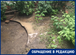 Частный сектор топит в Волгограде из-за крупного прорыва на сетях