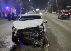 Смертельное ДТП в центре Волгограда попало на видео
