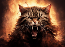 Спасателей вызвали на буйного кота в Волгограде