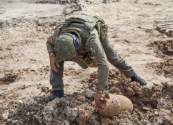 Мощный управляемый взрыв устроили под Волгоградом: видео