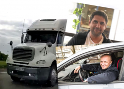 Кадры пробирают до мурашек: фура едва не убила редактора «Блокнота» на волгоградской трассе