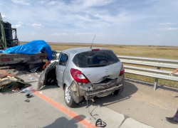 Под Волгоградом иномарка насмерть сбила трёх человек