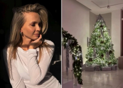Шикарный новогодний декор в секретном загородном доме показала звезда "Дома-2" Наталья Варвина 