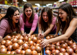 Штрафы грозят волгоградцам в погоне за халявной луковой шелухой к Пасхе