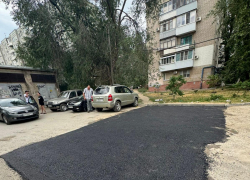 «Концессии водоснабжения» заасфальтировали почти 1400 квадратных метров в Волгограде