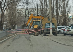 В центре Волгограда вводится временное сужение проезжей части