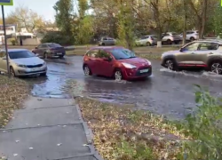 Красноармейский район Волгограда уходит под воду 23 октября 