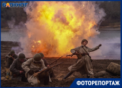 Прогремели мощные взрывы, толпы военных: фоторепортаж с места событий под Волгоградом 