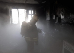 Жилой дом загорелся в «Родниковой долине» в Волгограде 