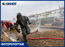 Ликвидация последствий ЧС на спецучении, вызванной аварией на «КАУСТИКе», в объективе фотографа