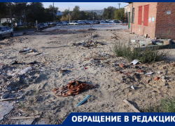 Вместо овощей и фруктов строительный мусор: волгоградец возмущен тем, что осталось от рынка на Ангарском