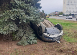 Под Волгоградом полиция устроила план "Перехват" из-за скрывшегося водителя с места ДТП