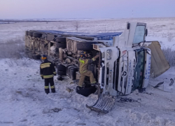 Молодой турок опрокинул фуру в Волгоградской области