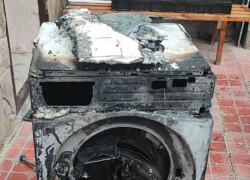 Два пожара из-за стирки белья произошли в Волгограде 