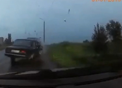 Появилось видео ДТП из Урюпинска, в котором погиб полицейский