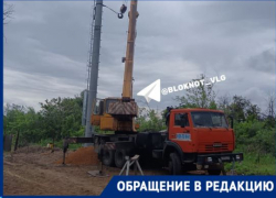 Волгоградские дачники пожаловались на гигантскую вышку сотовой связи