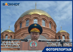  Генеральную репетицию парада Победы к 24 июня в Волгограде показал фотограф 