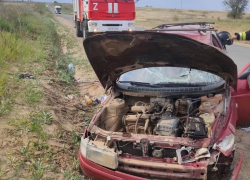 Автомобиль перевернулся на волгоградской трассе 
