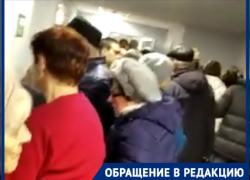 Волгоградцы показали дикую очередь в онкоцентр